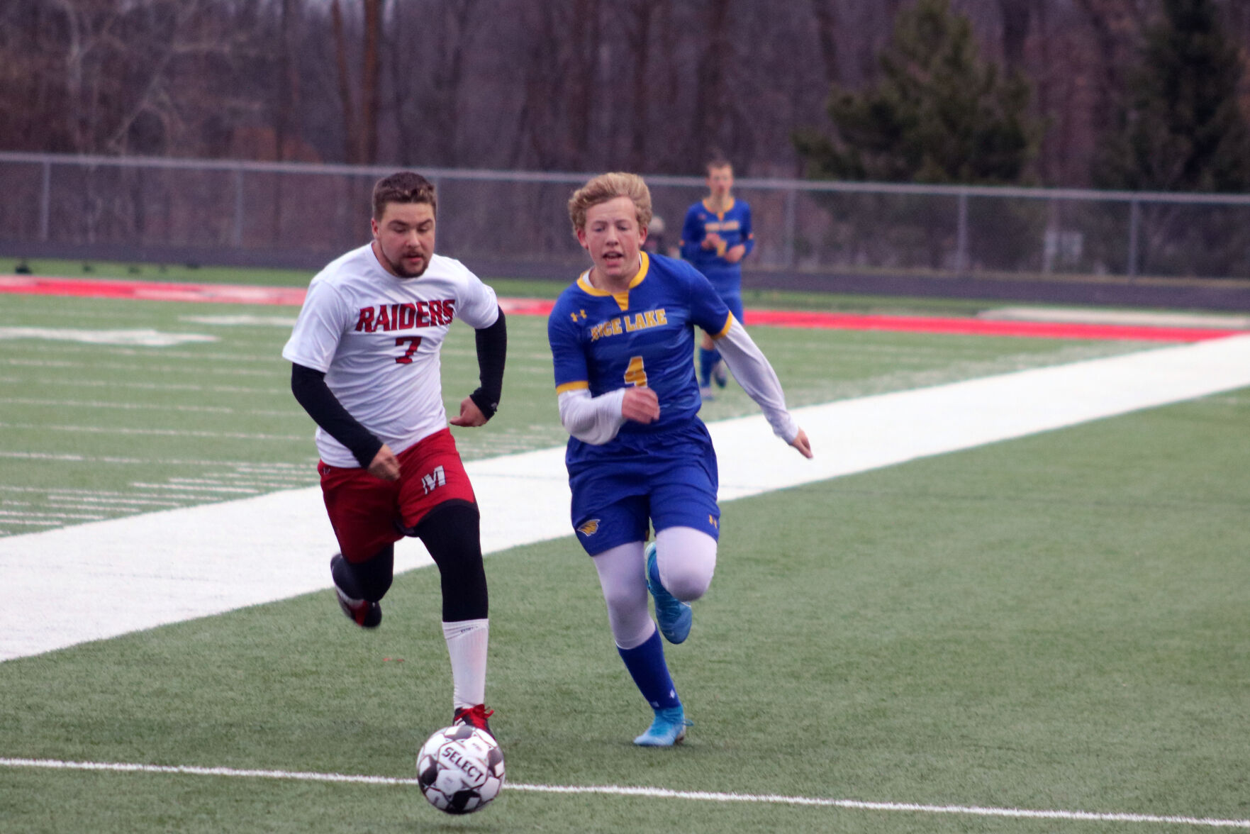 Rice Lake boys soccer Division 2 sectionals vs. Medford 10-31-20